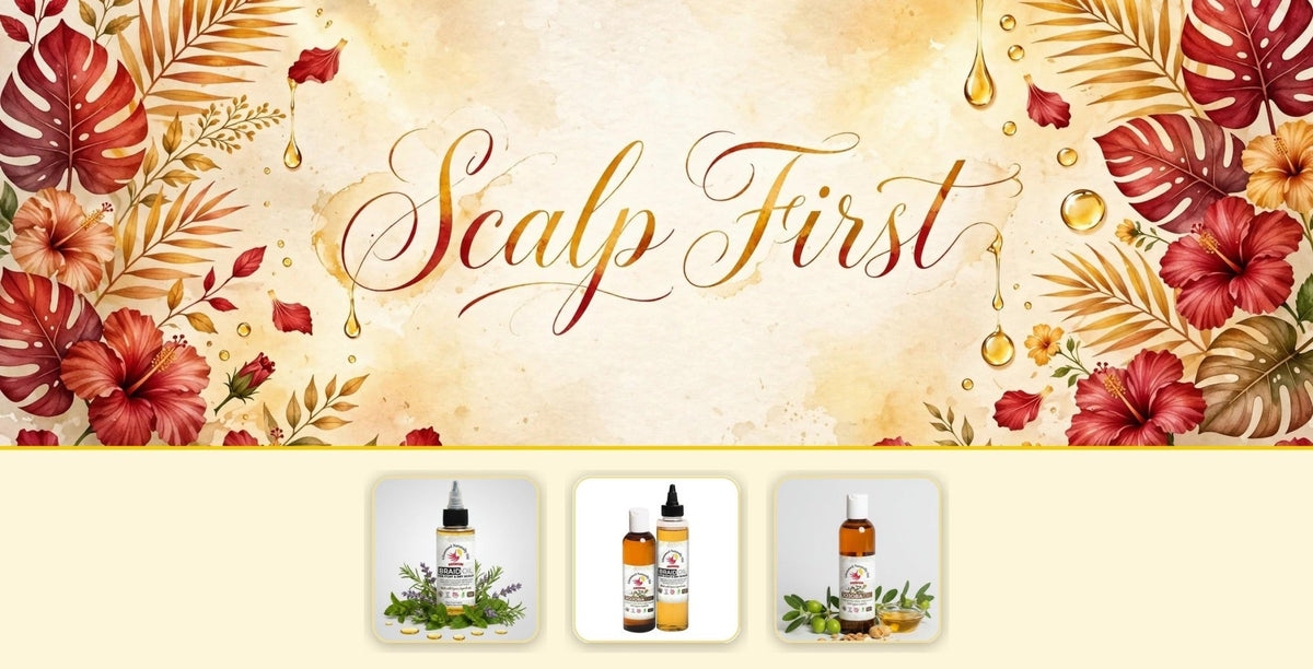 Scalp First: Healthy Hair Starts at the Root - GlammedNaturallyOil