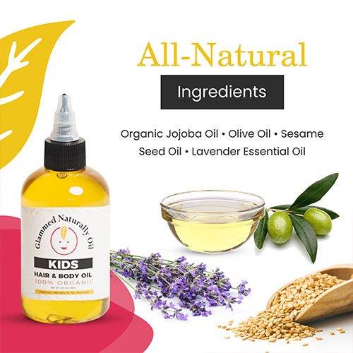Hair Products For kids & Babies - GlammedNaturallyOil