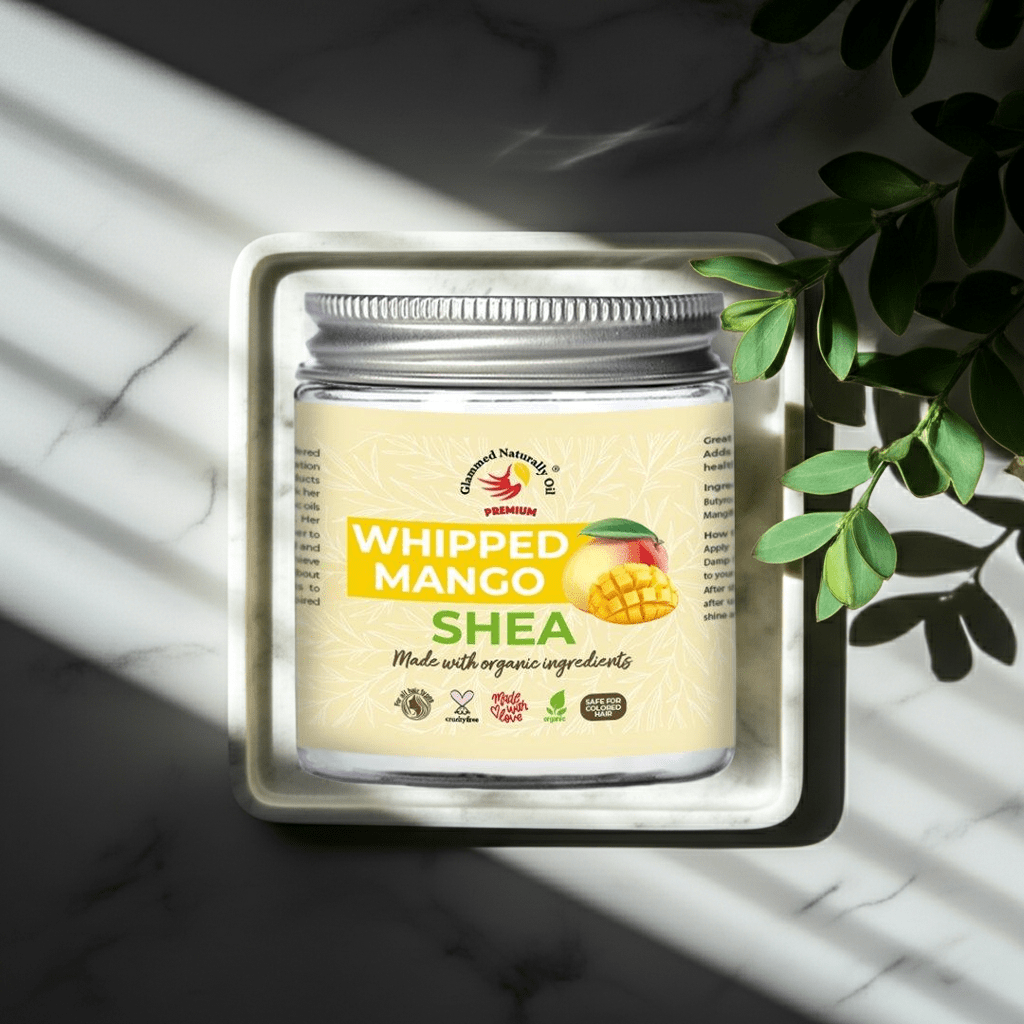 Moisturizing Whipped Mango Shea Hair & Body butter - GlammedNaturallyOil