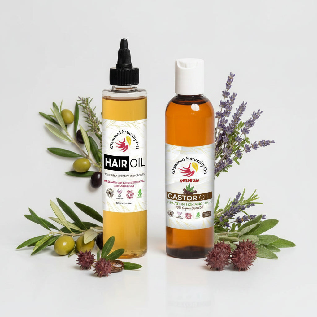 * 100% organic hair growth oil for healthy scalp and hair
* Natural hair growth oil by GlammedNaturallyOil
* Organic hair oil for thinning edges and hair growth
* Scalp oil for stronger and healthier hair