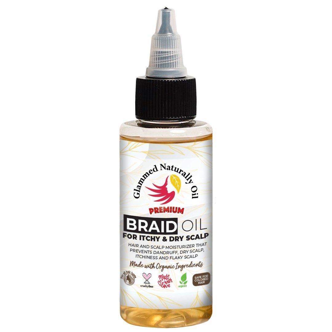Braid & Loc Oil for Itchy & Dry scalp - GlammedNaturallyOil