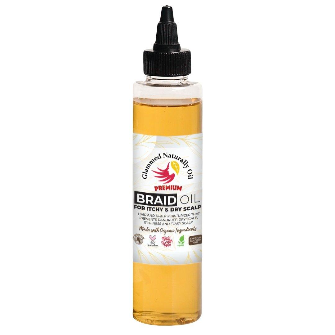 Braid & Loc Oil for Itchy & Dry scalp - GlammedNaturallyOil