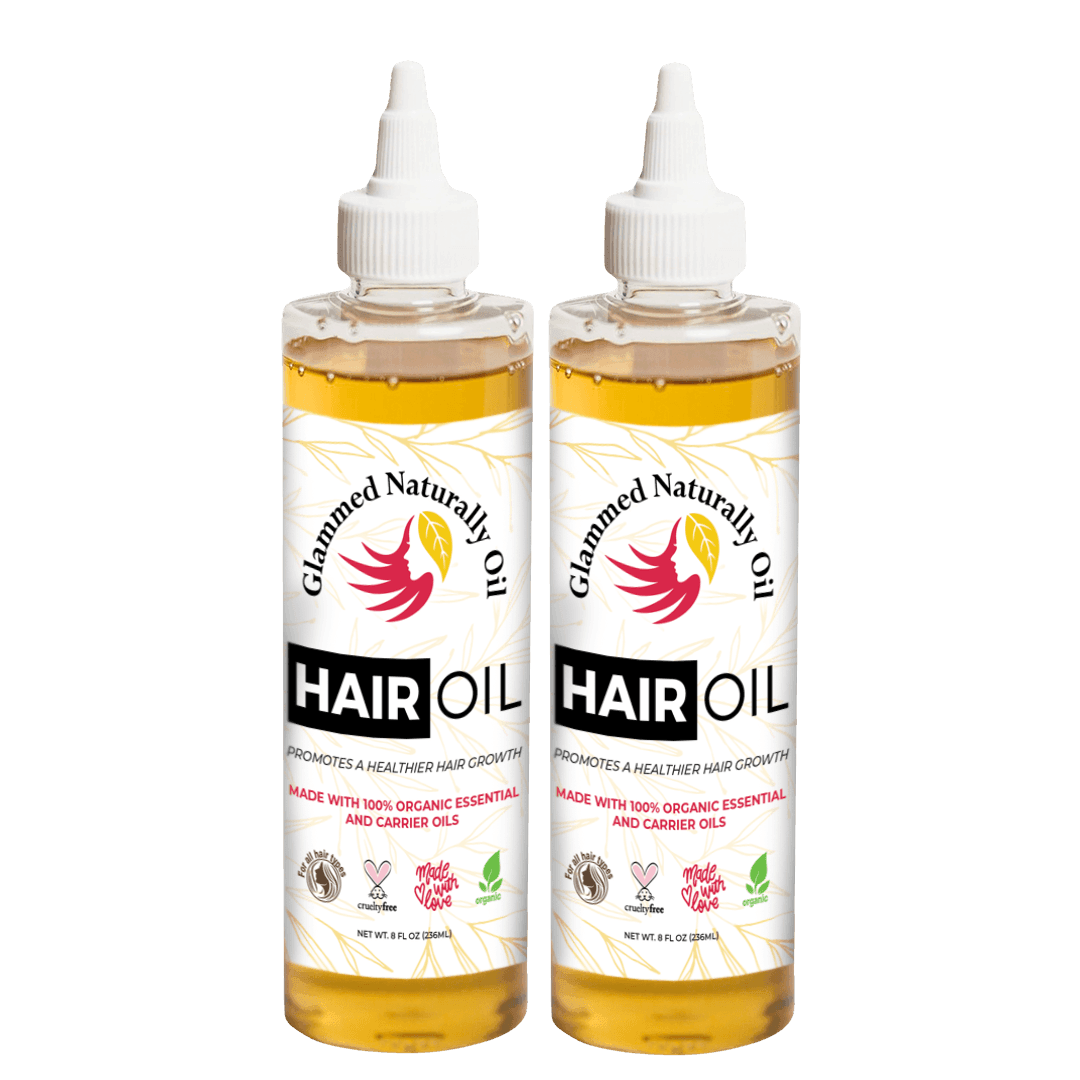 Double Hair Growth oil Bundle - GlammedNaturallyOil
