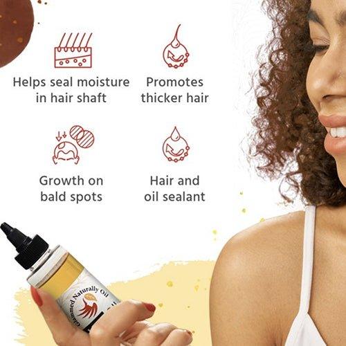 Double Hair Growth oil Bundle - GlammedNaturallyOil