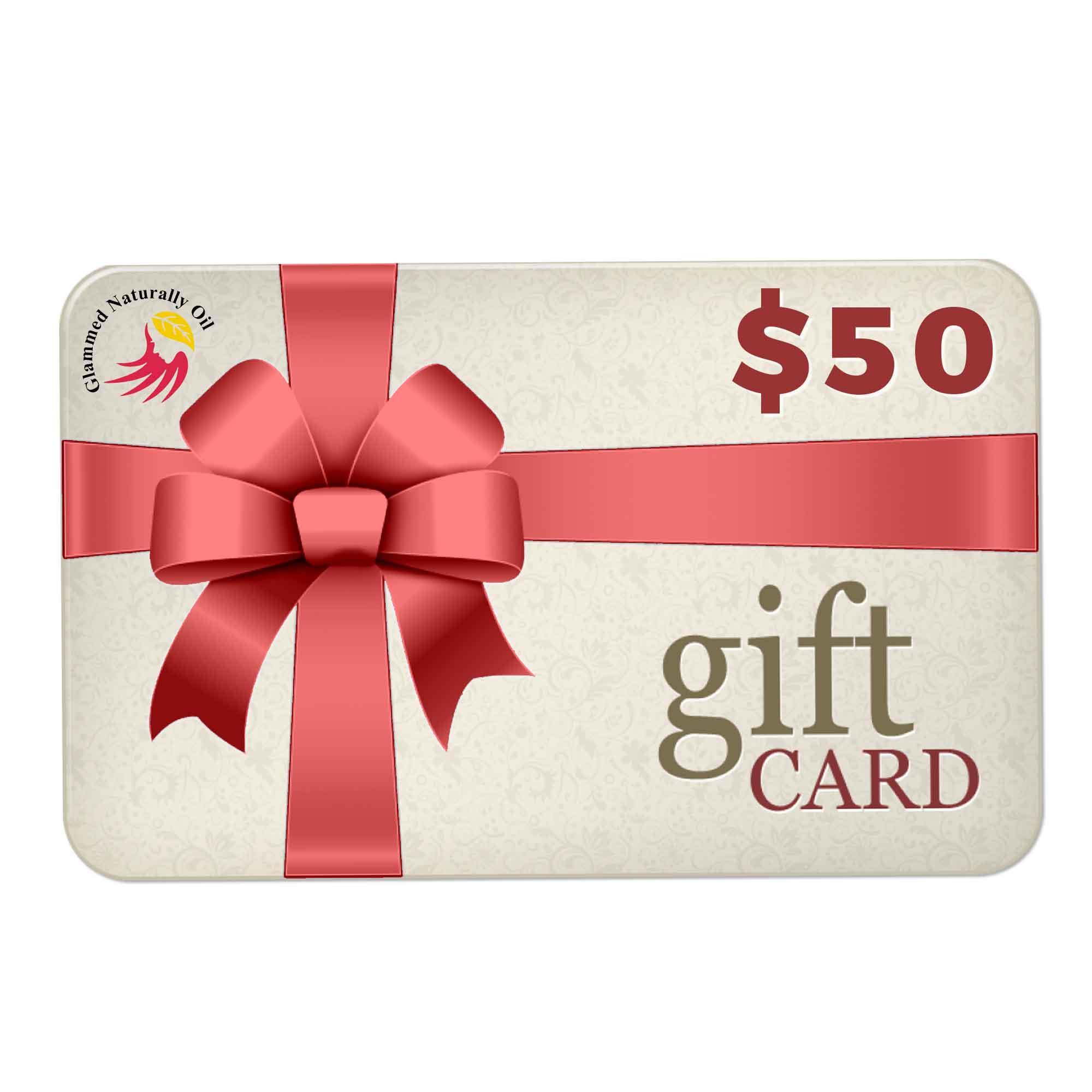 Glammednaturallyoil Gift Card - GlammedNaturallyOil