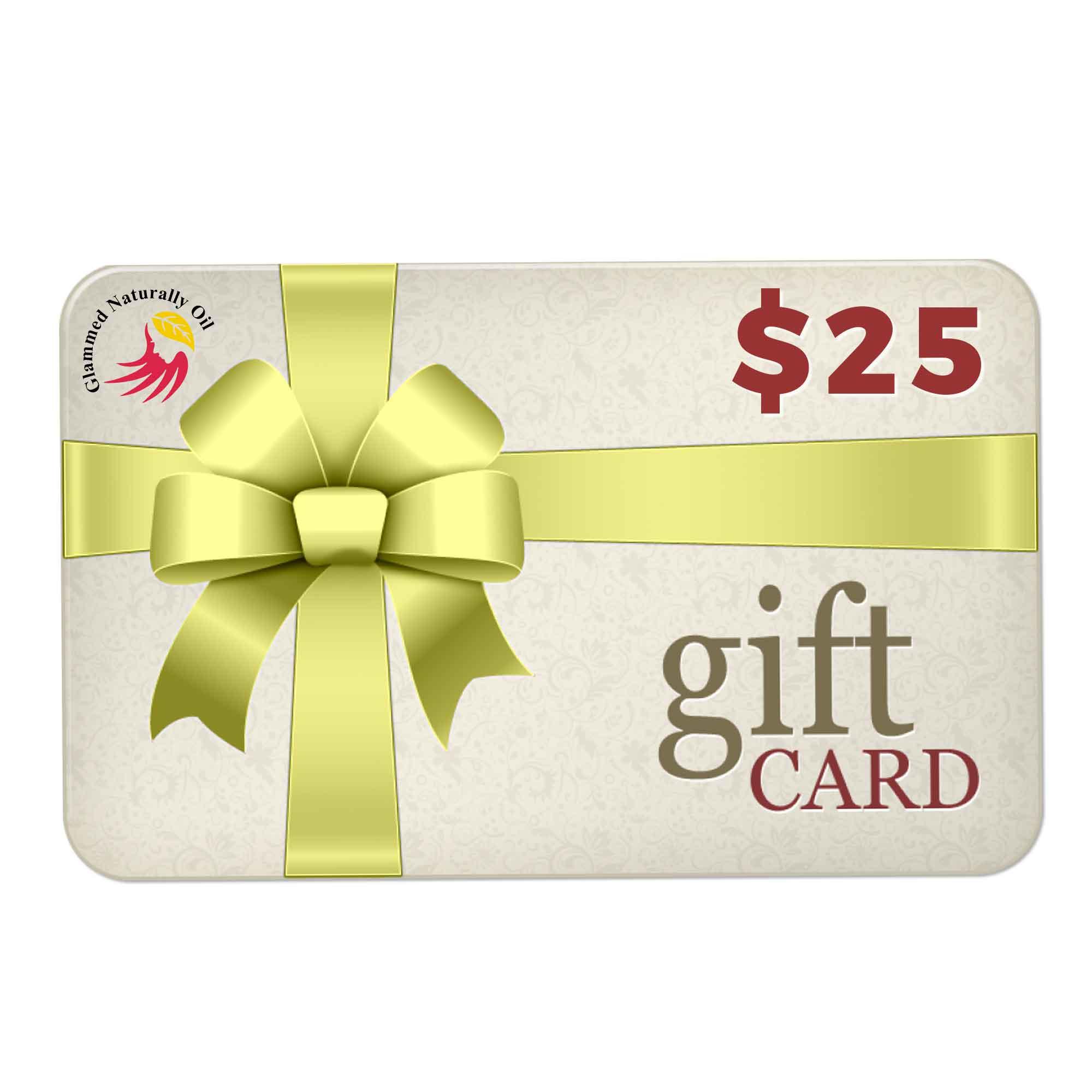 Glammednaturallyoil Gift Card - GlammedNaturallyOil