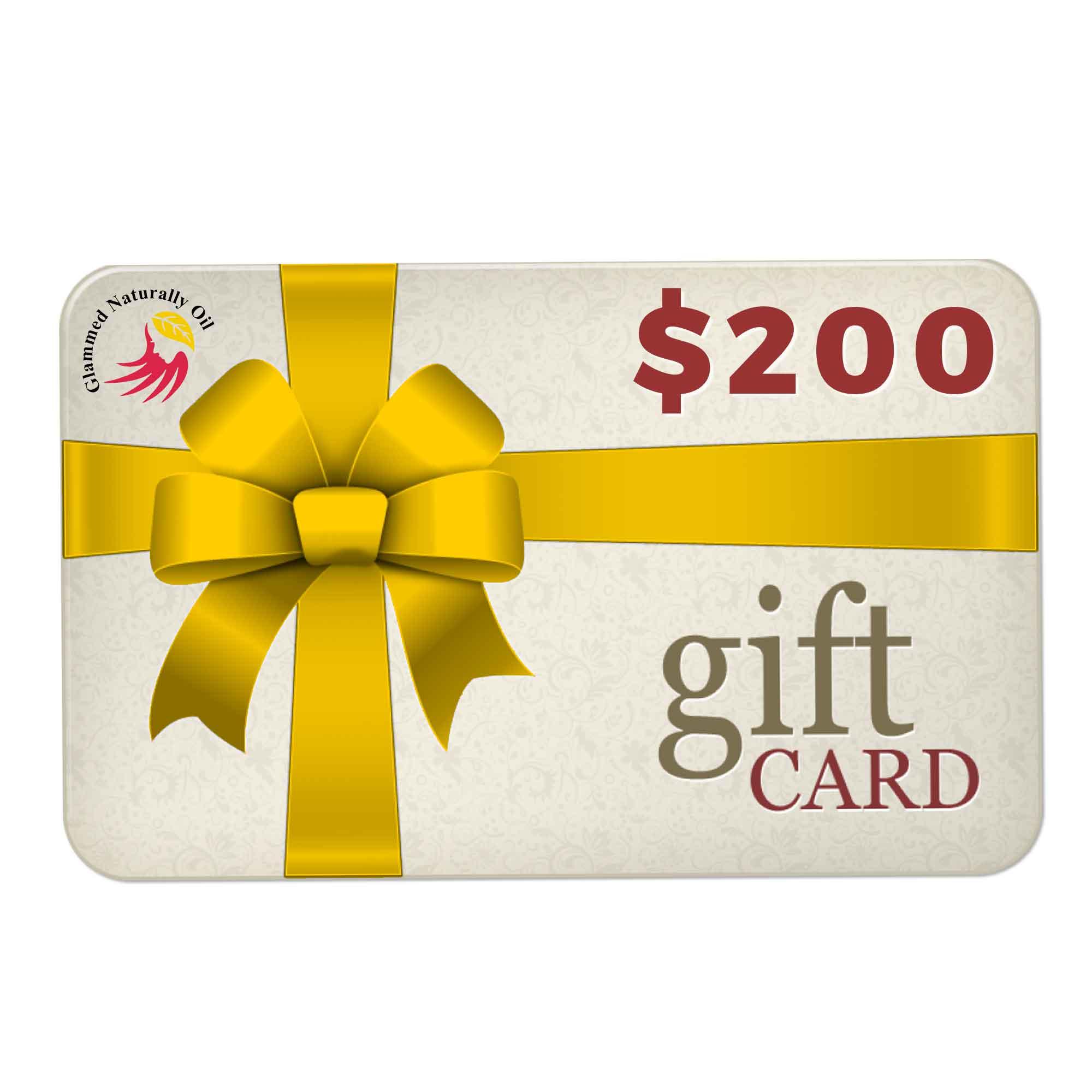 Glammednaturallyoil Gift Card - GlammedNaturallyOil