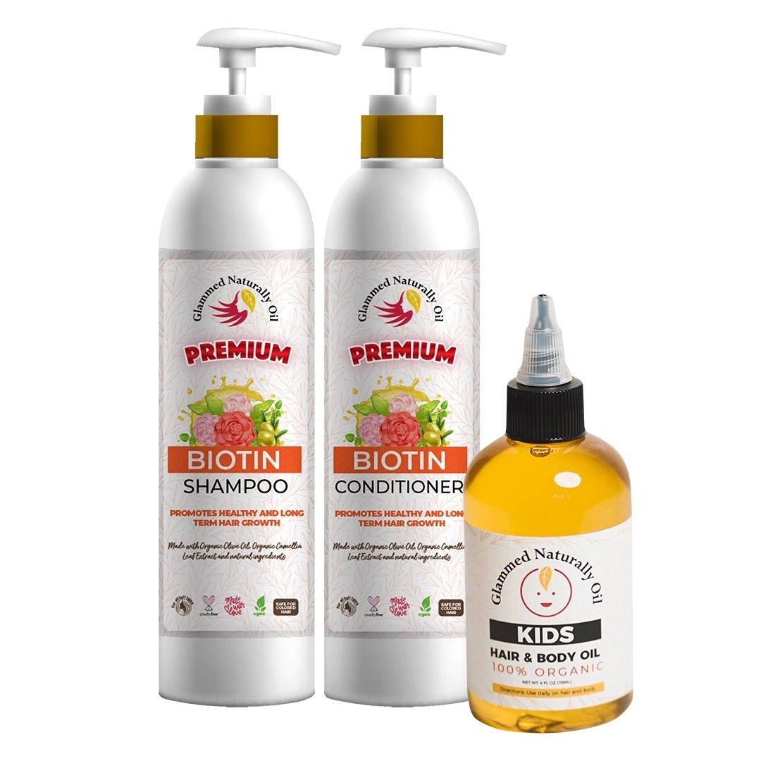 Kids Wash Day Bundle - GlammedNaturallyOil