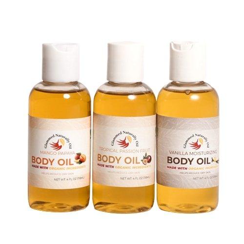 Organic Moisturizing Body & Massage Oil - GlammedNaturallyOil