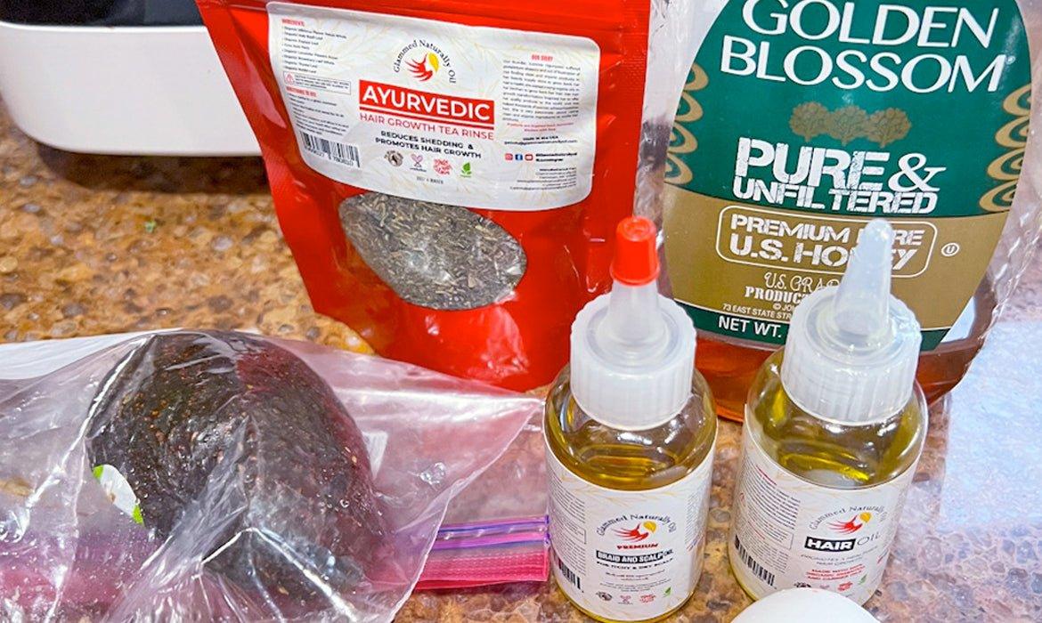 Home Made Hair Mask For Hair Growth - GlammedNaturallyOil