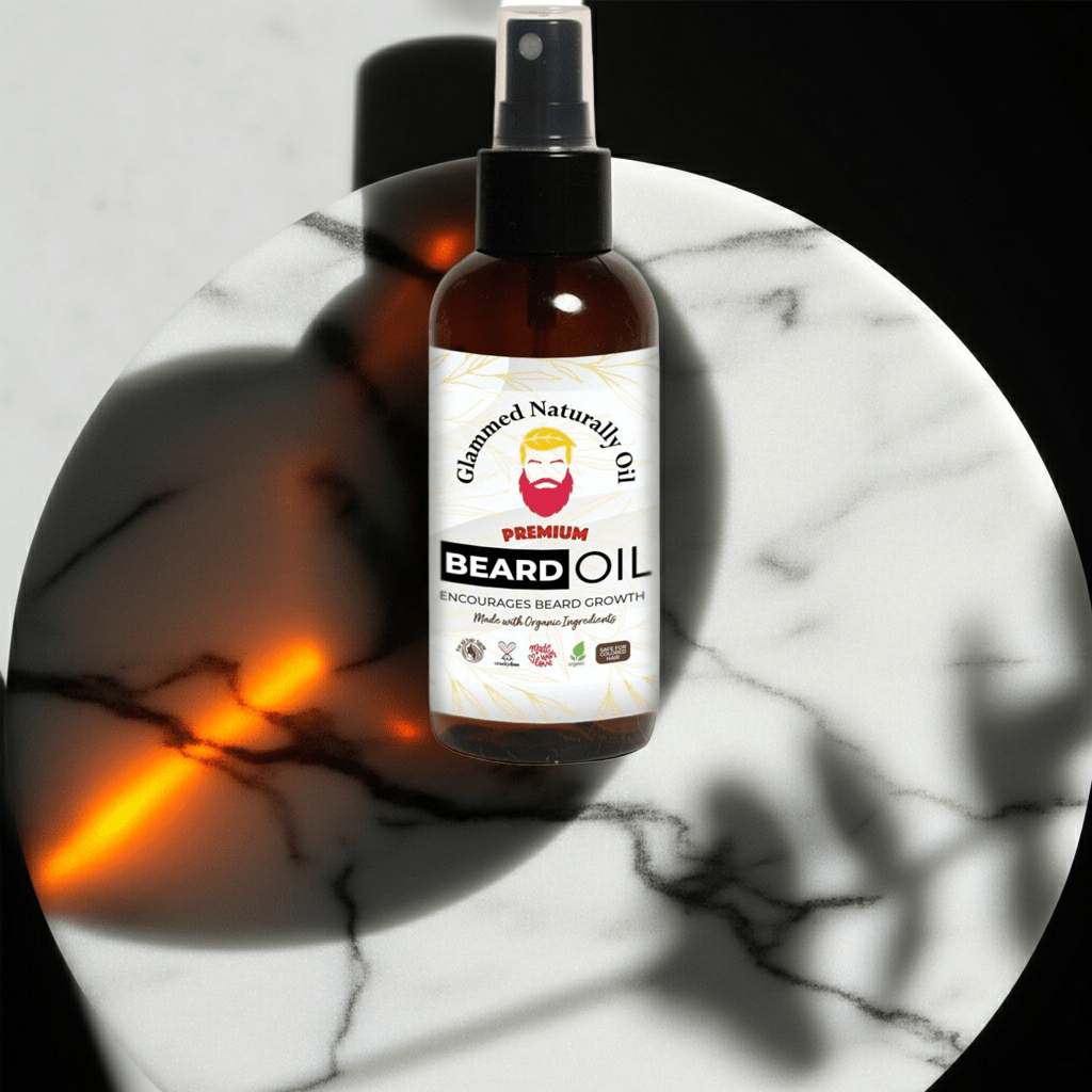 Beard Aftershave Oil (Hair & Beard Growth In Men) - GlammedNaturallyOil