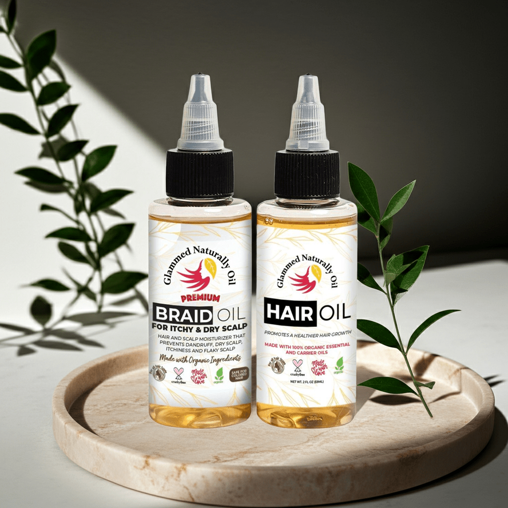 Hair & Braid Oil Bundle - GlammedNaturallyOil