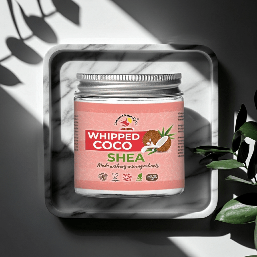 Moisturizing Whipped Coco Shea Hair & Body Butter - GlammedNaturallyOil