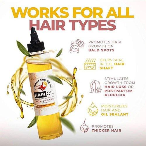 4oz Hair Growth & Castor Oil Bundle - GlammedNaturallyOil
