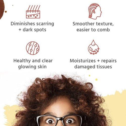Kids Hair & Body Moisture combo (Mango Butter) - GlammedNaturallyOil